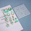 DIY Jewelry Silicone Mold Epoxy Resin Earrings Pendant Silicone Mold