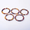 Wholesale Popular Natural Mookaite jasper Egg Yellowstone Bracelet for Decoration