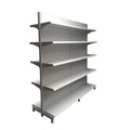 Metal Pegboard Supermarket Display Rack Economical Design
