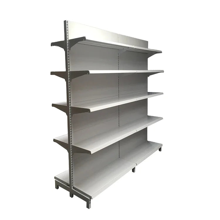Metal Pegboard Supermarket Display Rack Economical Design