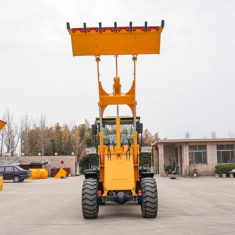 Free Shipping EPA Engine Retroescavadora Mini Loader  4 in 1 Backhoe Loader