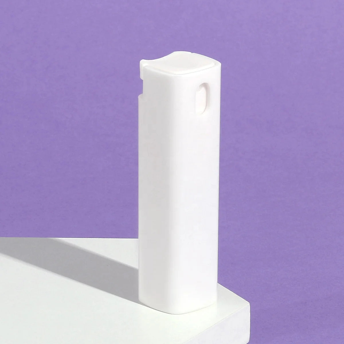 Stock 20ml Empty Square Plastic Perfume Bottles Fine Mist Spray Refillable Atomizer Bottle Cosmetic Packaging