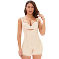 U Neck Postpartum Recovery Shaper Plus Size S-6XL Crotchless Side Zip Tummy Control Shapewear for Women