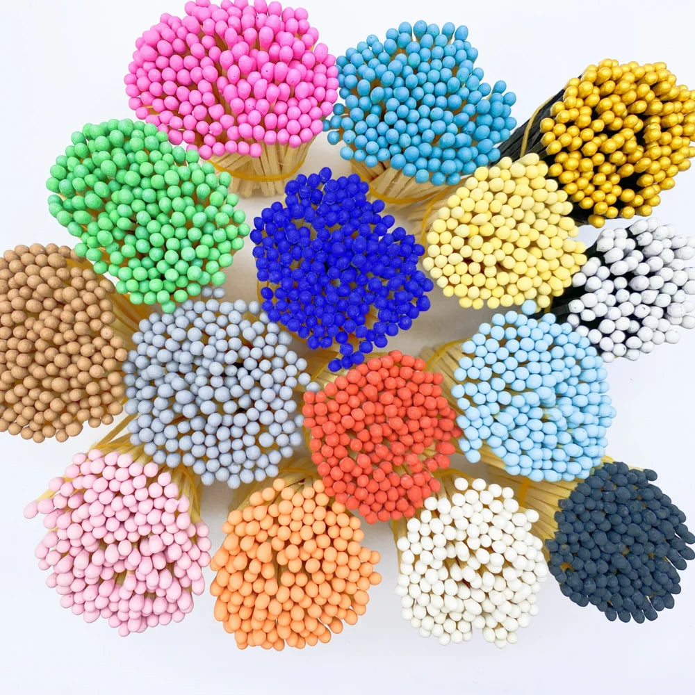 Factory Price Safe Windproof Matches Accept Custom Sized Colorful Matches Bulk Match Sticks