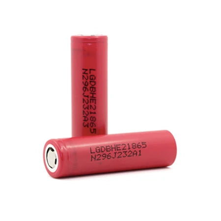 Original Chem ICR18650 HE2 2500mAh Rechargeable Batteries 20A 3.7V HE2 18650