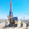 Rotary Drilling Rig Machine Crawler Lock Rod Rotary Water Well Drill Rigs for Sale