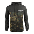 OEM Custom Logo Autumn Blank Hooded Mesh Breathable Outdoor Wear Waterproof Coat Mens Camo Windbreaker Jacket