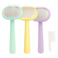 Factory Wholesale Color Box Packaging Small Pet Wire Brush Cat Dog Grooming Slicker Brush