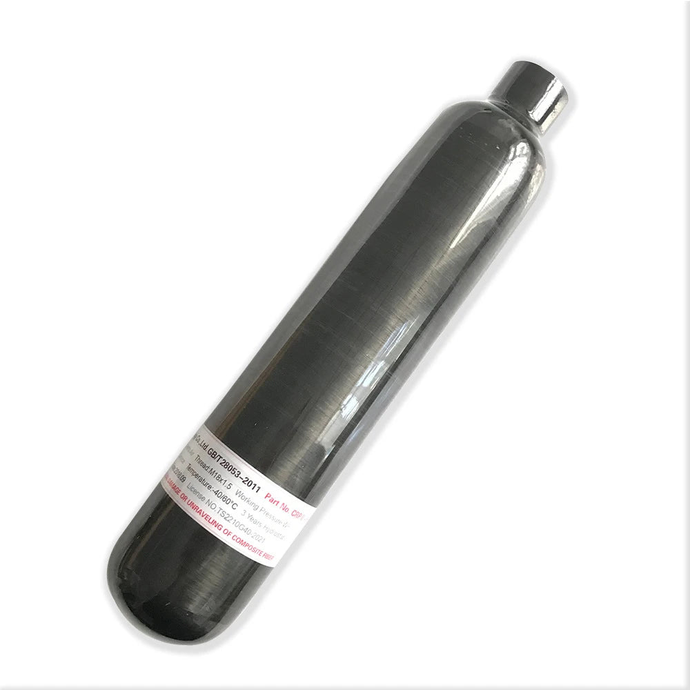 0.5L Carbon Fiber Cylinder 300bar/4500psi Pcp Paintball Charging tank with Dual Gauge Valve Air Filling Station