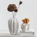 Modern Exquisite Star Fruit Ceramic Vase Nordic Creative Vase Home Dry Flower Arrangement Decoration