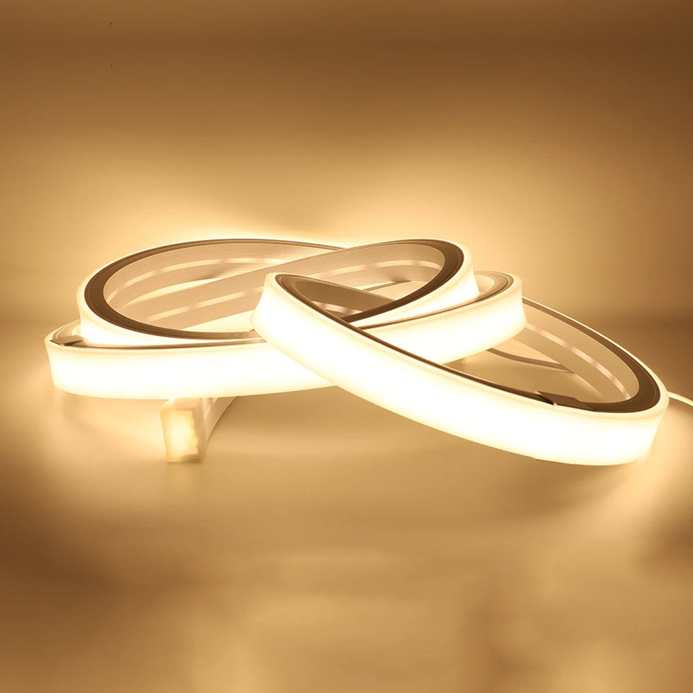 Factory Wholesale Top Bend 30*20mm Silicone Neon Light with Three Side DC24V IP67 White/CCT Good Flexible Outdoor Neon LED Strip
