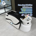 Factory Price Modern Shampoo Chair & Massage Bed with Water Heater Cycle Full Body 3D Airbag Spa Hair Salon AM5B