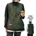 Cleaning Smock Cooking Waist Nylon Water-repellent Unisex Women Vest Plus Size Double Sided Cobbler Apron