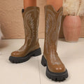 Wholesale Fashion Ladies Chelsea Boots Warm Soft Memory Sponge Winter Women's Platform Boots