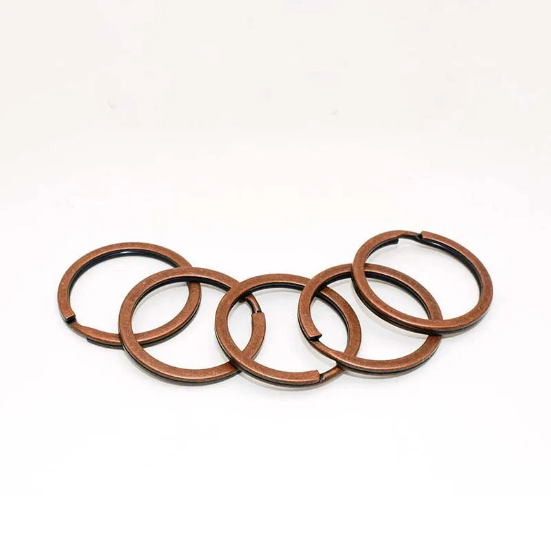 Split Rings Kit/Double Loop Split Jump Ring With Ring Plier/Large Metal Ring Pliers Connectors Bronze Large Round Hoop Organizer