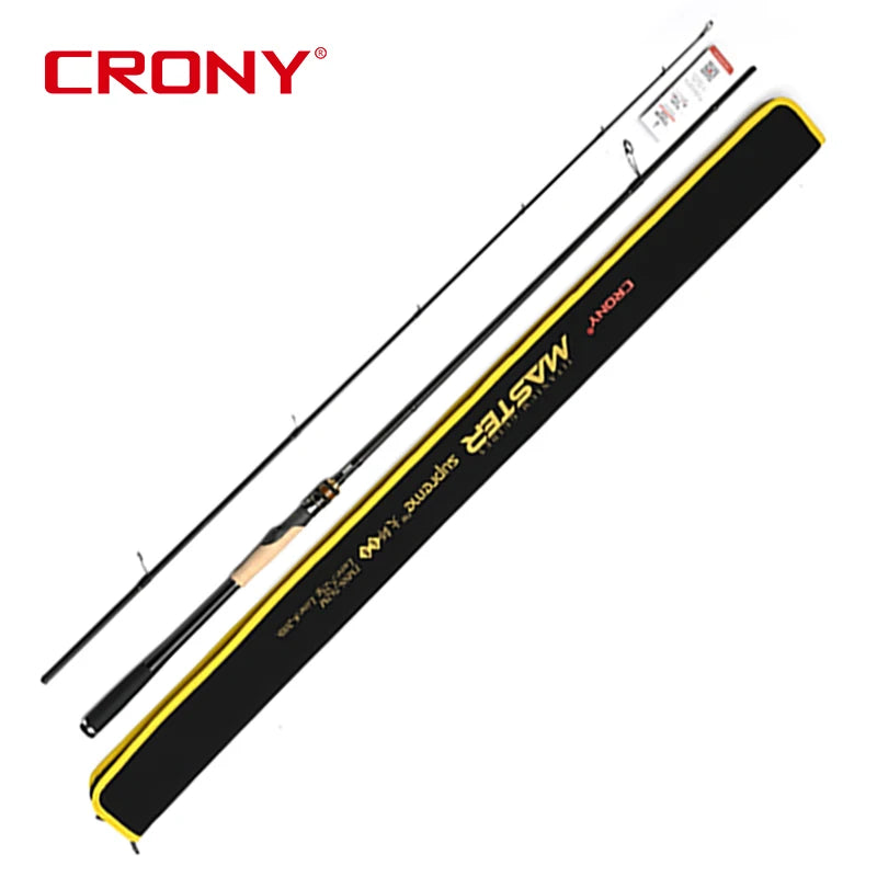 CRONY Master Collection Serie Full Carbon Monocoque Butt Fuji SIC Ring Guide Fast Action Long Casting Rod Pike Zander Rod