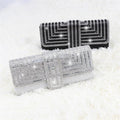Luxury Bling Women Diamond Evening Clutch Purse Rhinestone Wallets for Lady