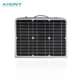AHONY ST18W Portable Foldable Monocrystalline Solar Panel Table 18W DC Type C Silver/Black Fish Design Solar Powered USB Garden