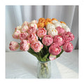 Wholesale Real Touch 7 Head Tulip Bouquet Wedding Dekoration Artifical Flowers