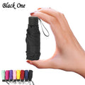 Small Fashion Folding Umbrella Rain Women Gift Men Mini Pocket Parasol Girls Anti-UV Waterproof Portable Travel Umbrellas