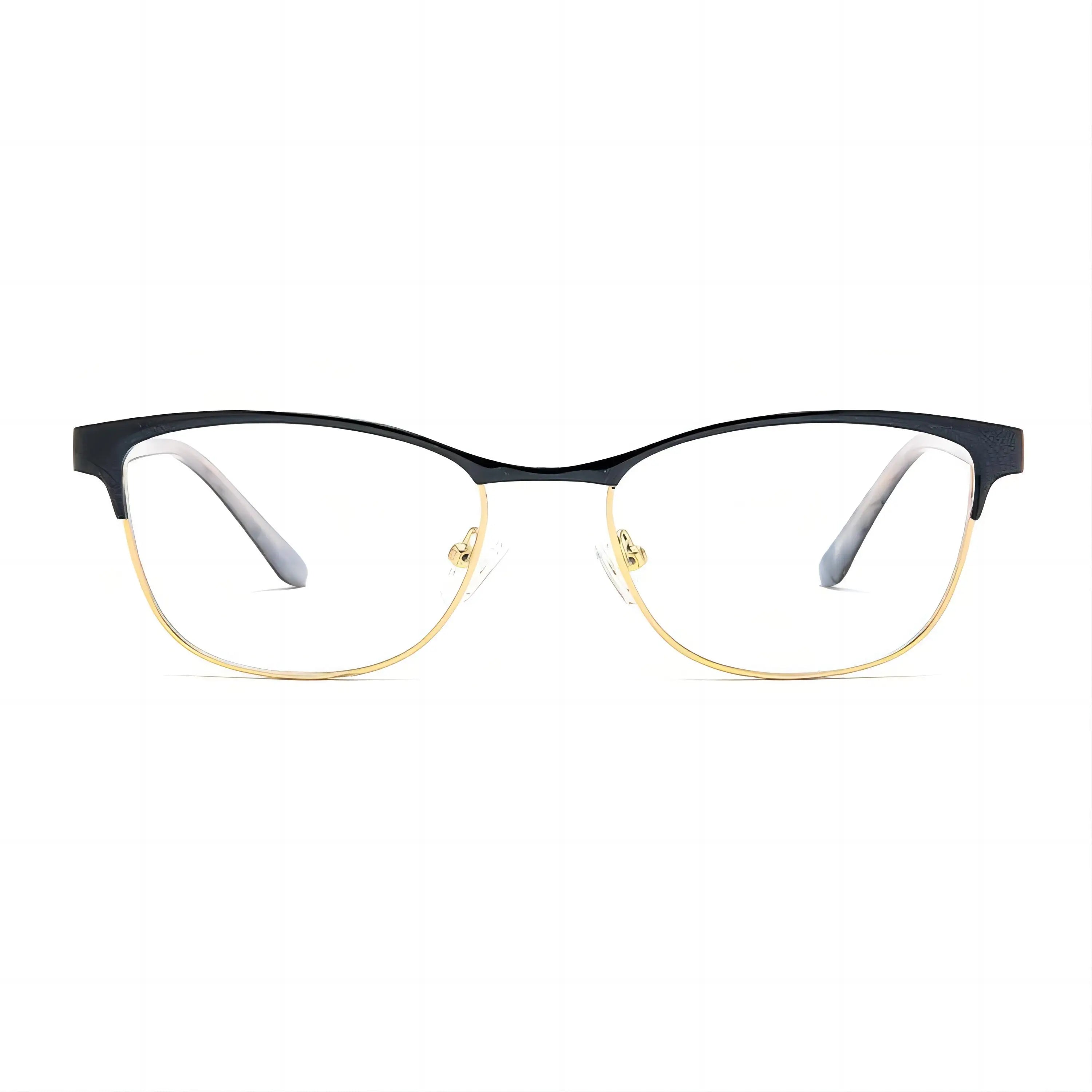 Wholesale Trendy Cat Eye Metal Optical Frame Eyeglasses Eyewear Metal Glasses Frame