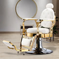 Antique king Old Golden Salon Styling Chairs Barber Shop Hair Salon Barber Chair Man's Hairdressing Chair