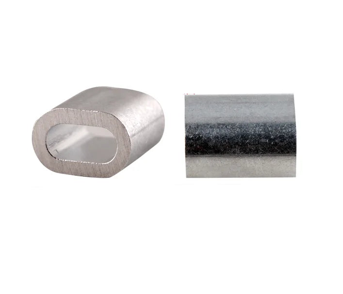Aluminum Sleeves 10mm Aluminum Ferrules
