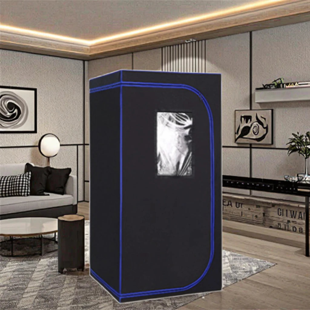 Portable Modern Electric Far Infrared Sauna Tent for Apartment Use Lightweight Whole Body SPA with Digital Control