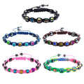Mood Bracelet Dazzling Shimmer Color Changing Beads Thermochromic Bead Bracelets for Women Kids