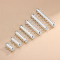 Gold Pearl Necklace Clasp With Loop 925 Sterling Silver Multi-row Chain Clasp for Jewelry Accessories