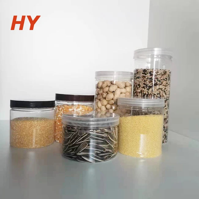 Transparent Plastic Food Grade Pet Jar and Bottle