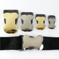 Meetee BK431 10-25mm DIY Bag Accessories Pet Leash Parts Clasp Backpack Bag Side Release Safety Buckle Semi-Alloy Plastic Buckle