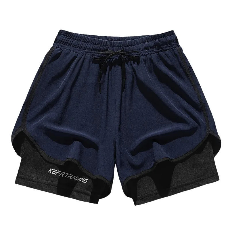 Liu Ming New Arrival Summer Casual Men Women Elastic Waist Fitness Drawstring Plus Size Sports Shorts