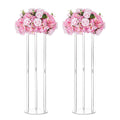 Elegant Flower Stand Flower Base Wedding Decorations Table  Tall Clear Acrylic Centerpieces
