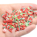 Watermelon Theme Polymer Clay Sprinkles Acrylic Pearl Beads Mix Craft for Slime Filler Diy Component Supply