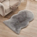 Faux Fur Soft Fluffy  Single Sheepskin Style Rug Chair Cover Seat Pad Shaggy Artificial Sheepskin Carpet for Bedroom Sofa Floor