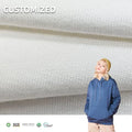 Oeko Tex Knitted Eco-friendly 220gsm 67% Bamboo 28% Organic Cotton 5% Spandex Jersey Fabric for Clothing