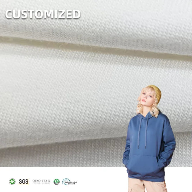 Oeko Tex Knitted Eco-friendly 220gsm 67% Bamboo 28% Organic Cotton 5% Spandex Jersey Fabric for Clothing