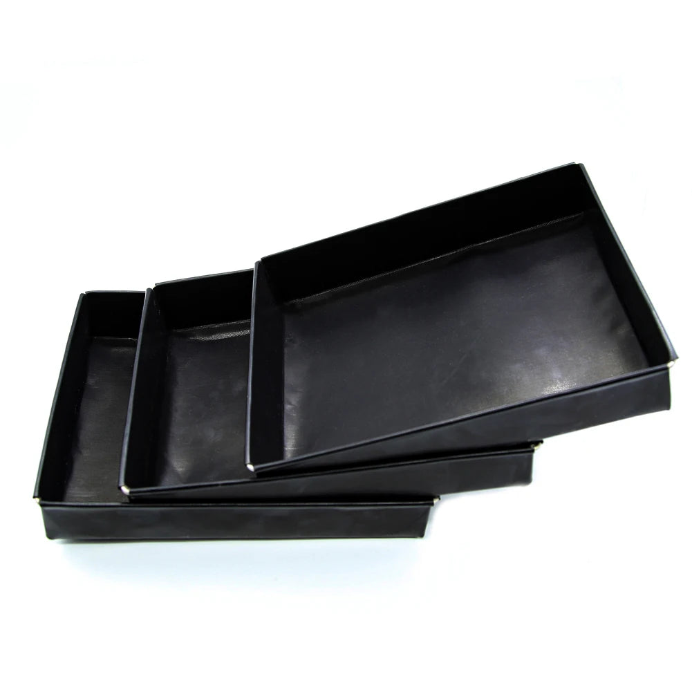 Food Safe Baking Tools PTFE Non-stick Baking Tray Solid Basket for Oven BBQ Easy Clean