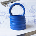 Hydraulic Cylinder Seals PU NBR FKM Materials Shaft Seal Bore Seal Dust Seal