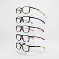 CONCHEN New Trend Square Blue Light  Block Eyeglasses Wholesale Reading Glasses Teenager TR90 Optical Frame