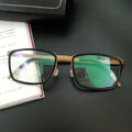 Blue Light Fashion Glasses Wesee Eyewear Men Spectacles Frame Glasses Rectangle Branded Eye Glass Frames for Men Eyeglasses