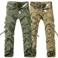 Hot Sale Autumn Men Cargo Pants Camouflage Trousers Camouflage Pants for Men 7 Colors Pocket Tooling Pants Men