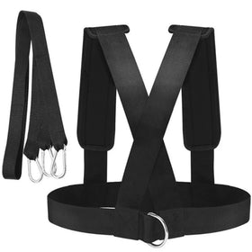 Fitness Sled Harness Workout Band Outdoor Weight Training Pull Sled Harness
