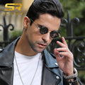 STORY W220 Vintage Steam Punk Small Frame Round Sunglasses Men Women 2021 Brand Designer Retro Red Lens Hip Hop Sun Glasses