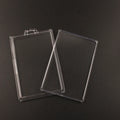 Custom Transparent Plain Hard Abs Plastic Metro Card Holder