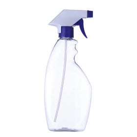 Transparent Trigger Spray 500ml Plastic Bottle for Industrial Chemical Spray Bottle