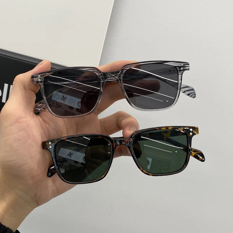 2026 Custom Logo UV400 Small Square Shaped Shades Women Trendy Personalized Retro New Sunglasses Men Glasses