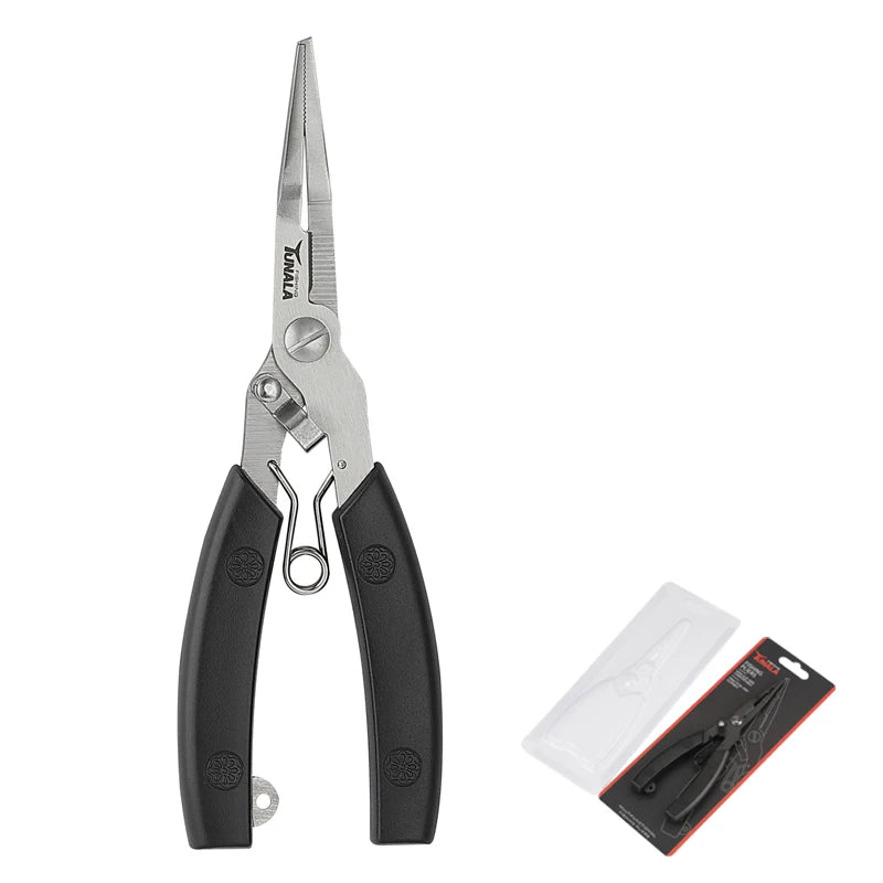 Stainless Steel Fishing Pliers with ABS HandleFish Hook Remover with Fish Lip Gripper
