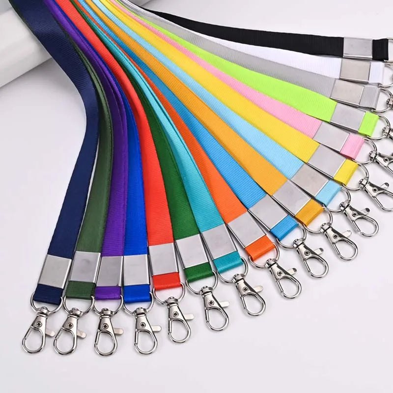 Custom Logo Cheap Factory Wholesale OEM Blank Sublimation Nylon Lanyards Custom Polyester Lanyards With Logo Custom